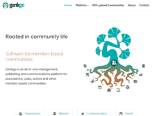 Tablet Screenshot of genkgo.com